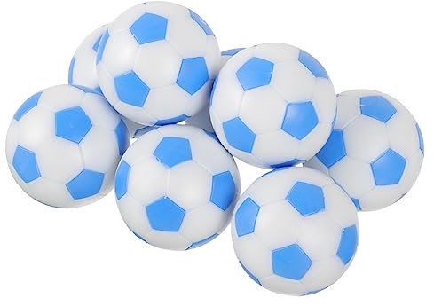 CIYODO Tischfußballbälle Ersatz 8 Stück Kleiner Kunststoff 32mm Für Handelsübliche Kickertische Zubehör Tischfußballspiele Party
