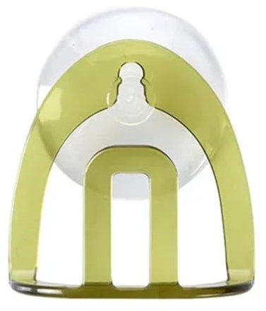 Escurridor de Fregadero con Ventosa para Esponja de Cocina, Color Verde, para Guardar jabón y Accesorios de baño, Color Verde