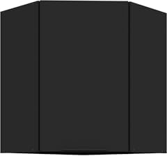 Kuechen-preisbombe Küchen Eckhängeschrank 60x60 cm Siena Schwarz Küche Küchenzeile Küchenblock