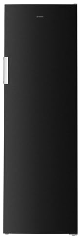 Teknix TFF1715B Freestanding Tall Freezer - Upright with 204L Capacity - Frost Free - Suitable for Outbuildings - Reversible Door - 6 Large Drawers - Black, H171.0 x W55.0 x D60.0 (cm)