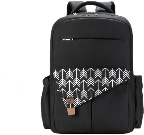 Sac à dos à pour femmes, sac à dos à pour papa Fourre-tout de voyage double