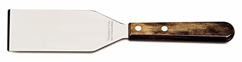 Tramontina Landhaus Grillspachtel 25 cm, Edelstahl, Griff aus FSC-zertifiziertem Holz, Edelstahl, Echtholzgriff
