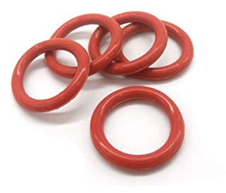 F-MINGNIAN-SPRING 10 Stück rot VMQ Dicke 4 mm OD-Dichtungsring 62 mm - 135 mm O Typ Dichtring gute Elastizität Silikon O-Ringen Seal Waschmaschinen 92x84x4mm