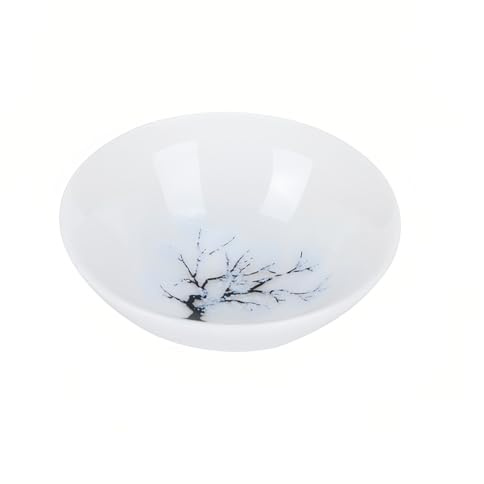 Température Changement Couleur Bol, Japonais Sakura Blossom Tasse Céramique Sensible Chaleur Changement Magique Fleur Porcelaine Bol Soupe Sauce Plats Service Soju Vin Tasse(Sakura B)