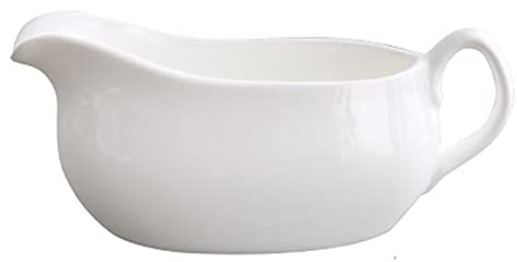 TOMYEUS Bote De Salsa Salsa de cerámica Beat Steak Pimienta Negra Salsa Taza de Ketchup Barril Barra Gravedad Barco Blanco Salsera (Size : Small)