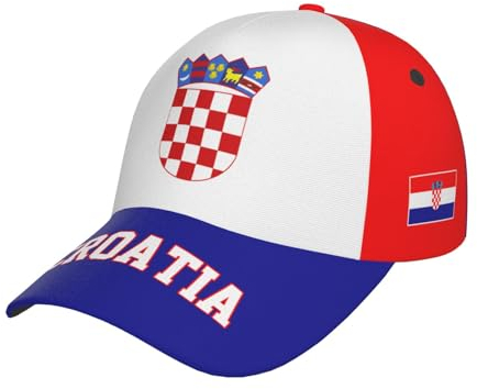 Herren Damen Baseballkappe Kroatien Flagge Kroatisch Baseball Kappe Mütze Reine Farbe Baseball Cap Atmungsaktiv Snapback Kappe Für Laufen Reisen Angeln