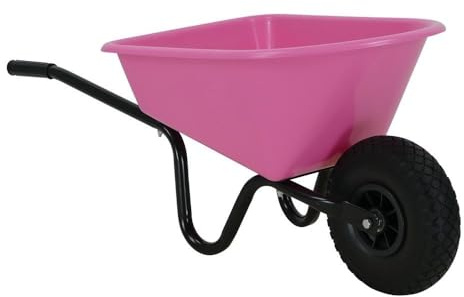 Brouette pour enfant 30 l (rose)
