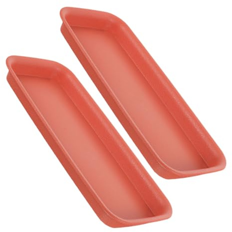 POPETPOP 2 Piezas Bandejas Rectangulares para Plantas Reutilizables y Resistentes Bandeja de Drenaje para Bonsáis y Macetas de Interior Plástico Duradero para Jardín y
