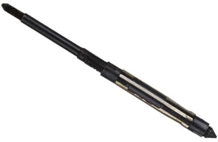 Escariador manual ajustable HSS for escariar agujeros, rango ajustable de 7,75 mm a 8,5 mm de diámetro de corte.