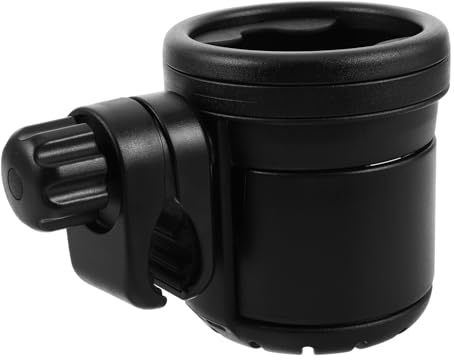 LIFKOME Portavasos Giratorio 2 En 1 Portavasos Con Asa Cochecito Accesorio Para Bebidas Soporte