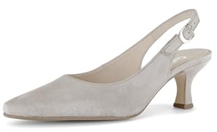 Gabor Slingpumps, dampumps, Puder 12, 40 EU