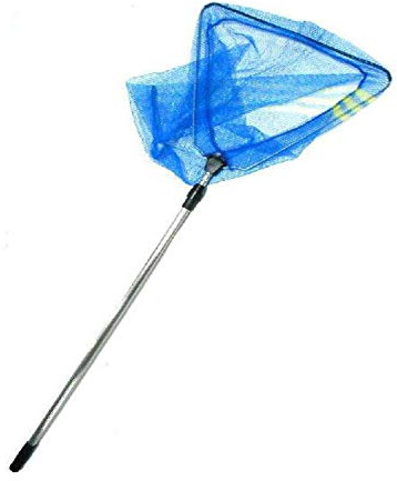 Carson Epuisette Télescopique Manche Aluminium Maillot serré MT.2,50 Pêche Bassin épuisette