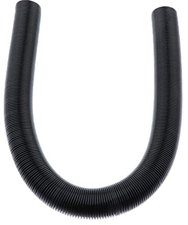 Tubayia - Tubo Flessibile per asciugacapelli, Colore: Nero