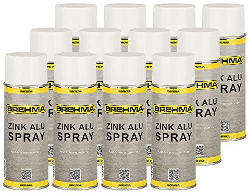 BREHMA 12x Zink Alu spray