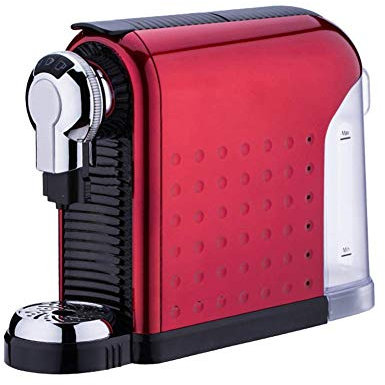 HWSY Macchina da caffè combinata, Macchina da caffè con Latte Macchina per caffè Espresso Domestica con Macchina per Il Latte Macchina Automatica per caffè Americano (Rosso) Interesting