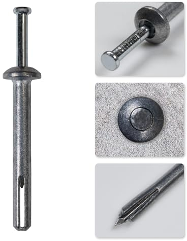 Metall Schlagdübel 200 Stück 6x50 mm Dämmdübel