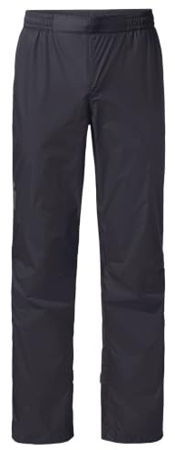 VAUDE Regenhose Damen Drop Pants II, wasserdichte Outdoorhose für Fahrrad, leichte Überhose, atmungsaktive Fahrradhose, schnell überziehbar