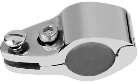Backenschieberohrklemme, Backenschieber aus Edelstahl für Boote | Marine-Hardware-Anschluss für Rundrohre, langlebige Klemme für Bootszubehör und -ausrüstung