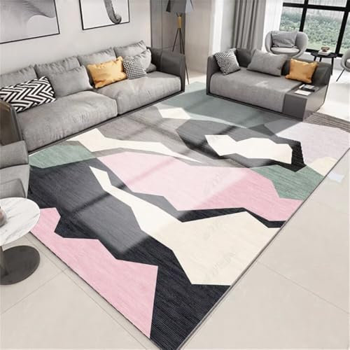 RUGMRZ Flokati Teppich Sofa, Schlafzimmer, Wohnzimmer Dekoration, rutschfest, Schmutzabweisend, Waschbar Room Decoration Mehrfarbig Mädchen Deko Zimmer Teenager Teppich Kuschelig Flokati Teppich Tepp