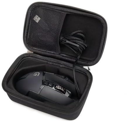 AONKE Voyage Stockage Porter Étui Housse pour Logitech G502 Hero Souris Gamer Filaire Haute Performance / G502 X Plus Lightspeed Souris Gaming RVB sans Fil / G502 X Souris Gaming Filaire