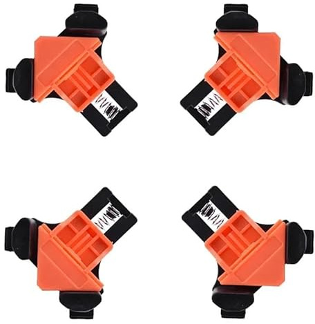 Winkelspanner 4 stücke Clamp Set 60/90/120 Grad Ecke Klemme Holz Winkel Klemmen Holzbearbeitung Rahmen Klemme Ecke Corner Clamp