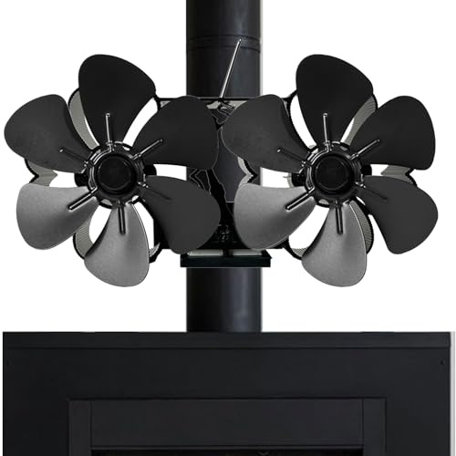 Ventilador Alimentado Por Calor Para Estufa De Leña Ahorro Energético