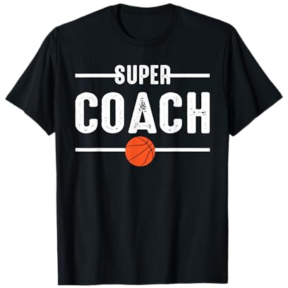 Basketball Basket Pallacanestro Super Coach Allenatore Maglietta