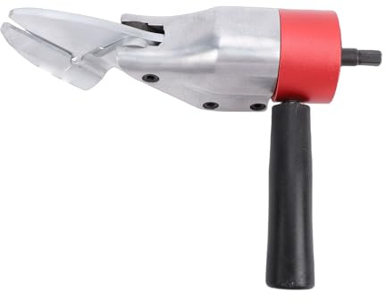 Fabater Cisailles à Métaux, Coupe-tôle avec Poignée Pivotante à 360 Degrés, Lame en Acier CRV pour Fer, Aluminium, Tapis, Carton
