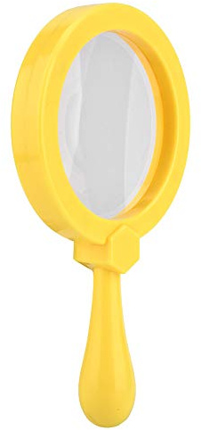 OEBUAFI Lente D'ingrandimento per Bambini 3X Lente D'ingrandimento Giocattolo Educativo per L'osservazione di Piante e Animali, per Bambini in ABS Resistente con Supporto