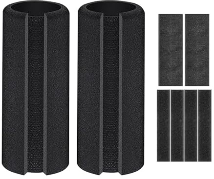 Tube En Mousse Pour Poignée – Housse De Protection Ergonomique Pour Pinces | Coussins D'enveloppe De Guidon De Remplacement 2 Pièces, Housse De Poignée De Vélo Pour Sport Fitness Scooter Voyage Moto