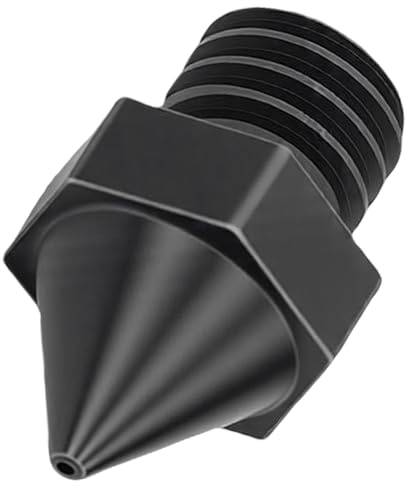 Yechiry 3D-Druckerdüse, 0,4-mm-Spitze aus Gehärtetem Stahl, Extruderdüsen für PLA, PETG, PTU, PP-Filament, Kompatibel mit der Raise3D N Pro2 Pro3 E2-Serie