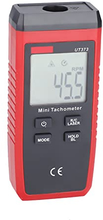 Chiyyak LCD-hastighetsmätare med Hög Noggrannhet med Datahållning - Minivarvräknare för Mekaniker och Ingenjörer