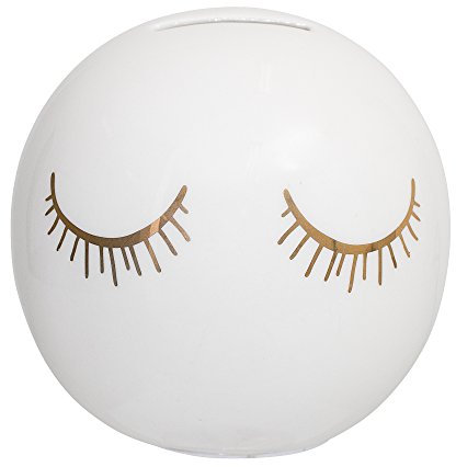 Bloomingville Spardose Audrey, weiß