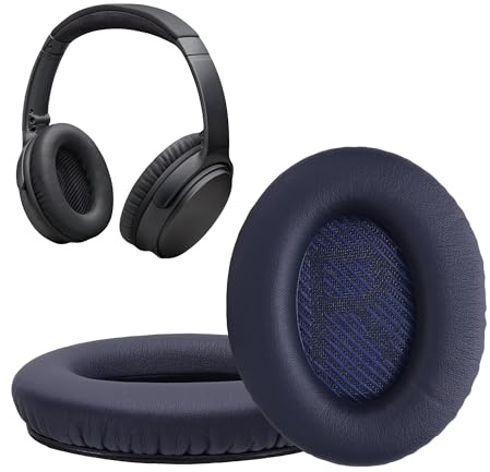 kwmobile 2X Ohr Polster für Bose Quietcomfort 35 35II 25 15 / QC35 QC35II QC25 QC15 Ohrpolster - Ersatz Ohrpolster - Kopfhörer Ersatzteile - Kopfhörer Ersatzpolster für Over Ear Headphones