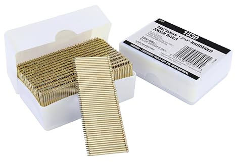 Tacwise 1530 Hardened Galvanised Finish Nails, 15G / 30 mm, Pack of 1500 | 15G Nails for Concrete