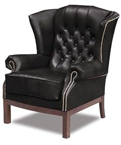 Chesterfield Fåtölj Durban | 2 till 4 veckors leveranstid (Shiny Svart)