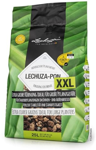LECHUZA-Pflanzsubstrat LECHUZA-PON XXL 25 Liter | für Dauerbepflanzungen|torffrei und vorgedüngt |19542