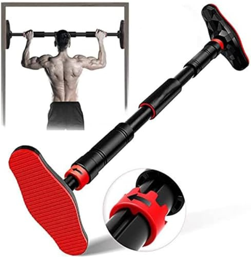 Klimmzugstange, Klimmzugstange türrahmen, Einstellbar Pull up bar, Ober Arm und Bauchtrainer, Klimmzug stange, Geeignet für Haus Bar Tür Klimmzugtrainer (A, 140-180cm)