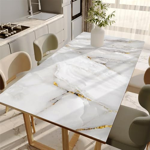 Selbstklebende Tapete Golden Ivory White Strukturtapete Wandtattoo Schlafzimmer Tapete Selbstklebend Vliestapete Wallpaper for Living Room Tapeten Leicht zu Entfernen Wandschutzfolie 40x100cm/1 Pcs