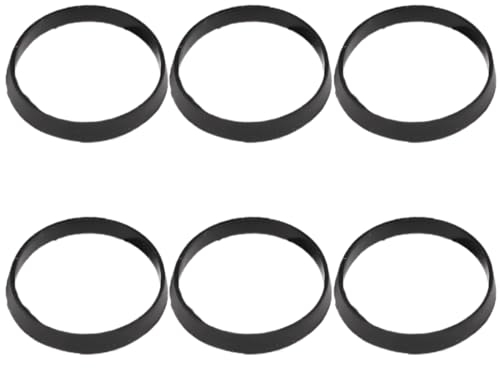 LQIOACU 6 Pezzi Guarnizione Lavello Cucina, Guarnizione Lavandino Cucina, Guarnizione di Scarico Scolapiatti Anello di Tenuta Rondella di Gomma per 1 1/2 Raccordi, 40mm