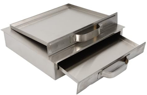 Vaporera de una sola capa, acero inoxidable, harina de arroz, vaporizador, cajón, utensilio de cocina para rollos de arroz, al vapor y cocinar, 34 x 31 x 7 cm