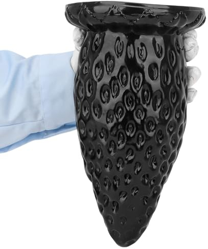 GURCIX Riesen Analplug mit Saugnapf Extra Groß Analkugeln Analdildo XXL Buttplug Anus Dilatator SM Prostata Massager Masturbation Anal Butt Plug Extrem Sexspielzeug Für Männer Frauen(S)