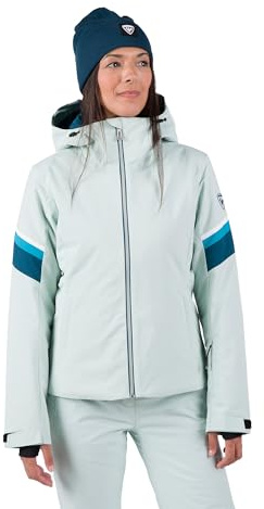 Rossignol Strawpile Jacket - Giacca da sci isolante - Giacca da snowboard impermeabile da donna, Vapore, Large
