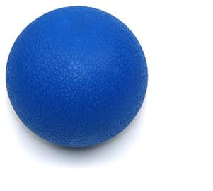 YUTONG - Pelota de masaje para liberación miofascial, hombro y cuello, acupresión, yoga, fascia, material TPE, relajación muscular, pelota de hockey (azul)