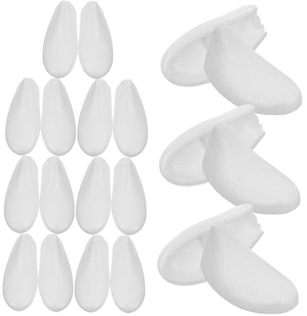 WEKADRIN Shoe Shape Inserts 10 Pairs Disposable Foam Shoe Shapers Boot Too Big Insert Comfortable for Men Women
