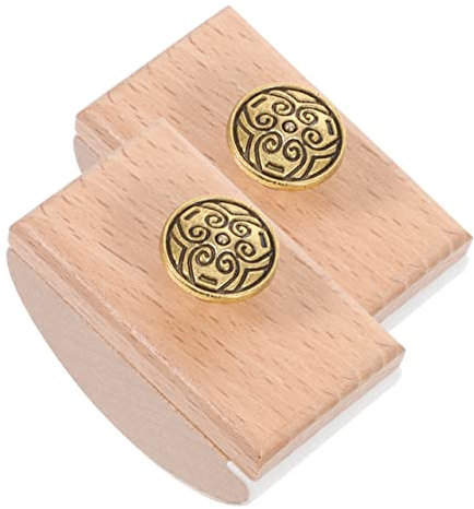 Angoily 2stücke Holz Tinten Trockner Schnellabsorbierendes Wipplöschpapier Tintenabsaugender Stempel Büro Und Schule Werkzeug Tinte Trocknen Blotter Handliches Tool Für Schreiber Und Stude