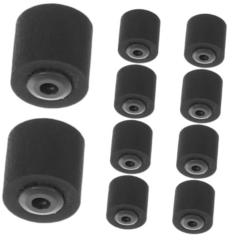 Toddmomy 12pcs Replacement Cassette Tape Pinch Rollers Rubber Plastic for Cassette Recorder and Tape Player