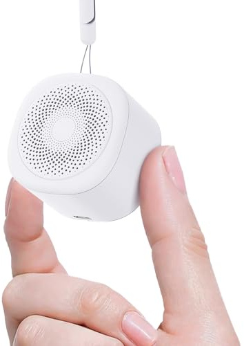 Mini Baby White Noise Sound Machine for Baby with 7 Color Night Light, Portable Mini Sleep Sound Machine, Calm,Relax -Smooth Sound White Noise Machine Timer and Memory Gift Home,Travel