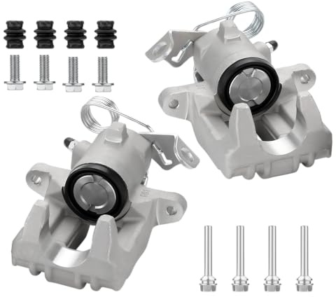 2x Bremssattel Bremszange Hinten Links Rechts Kompatibel mit VW Golf IV Polo Variant, Für Audi A3 TT, Für Seat Cordoba Ibiza II Leon Toledo II, Für Skoda Octavia I 1J0615423 8N0615423