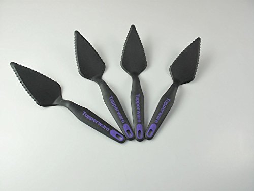 Tupperware Poignée de Prêt de gâteau Pelle Noir/Violet (4) d163 Top Pelle à Tarte P 23288